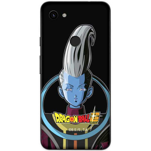Dragon Ball Super Whis Portrait Google Pixel 3a XL Skin